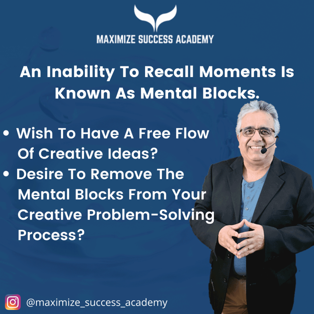 remove mental blocks